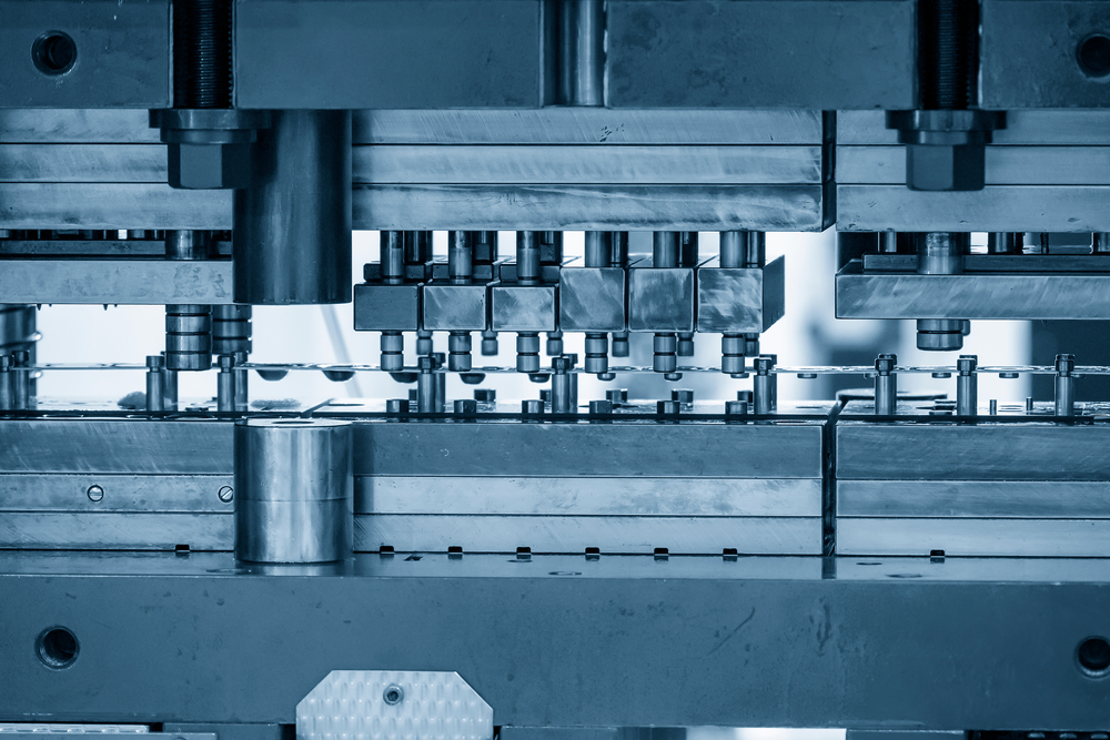 Progressive stamping